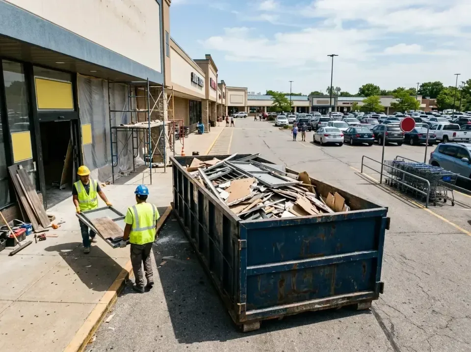 retail-store-renovation-debris-003 — frequently asked questions, Roll-off Dumpster Rentals in Georgia